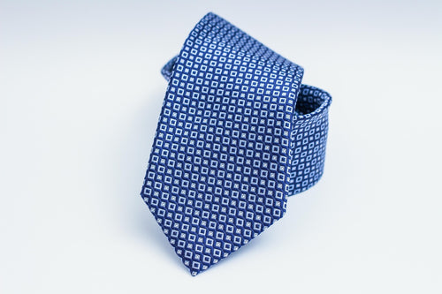 Blue mens tie
